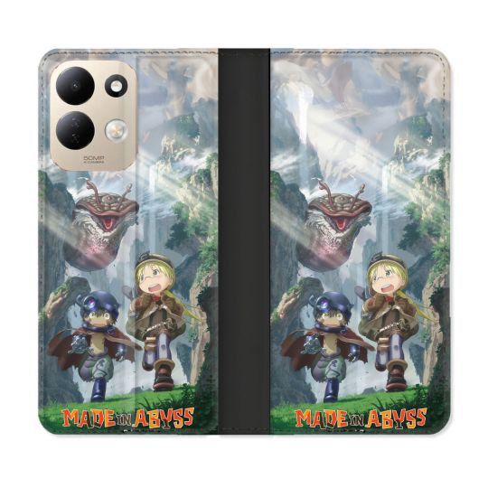 Housse Cuir Portefeuille Pour Xiaomi Redmi 17 4G / 5G Manga Made In Abyss Affiche