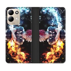 Housse Cuir Portefeuille Pour Xiaomi Redmi 17 4G / 5G Manga My Hero Academia Shoto