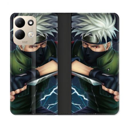 Housse Cuir Portefeuille Pour Xiaomi Redmi 17 4G / 5G Manga Naruto Kakashi