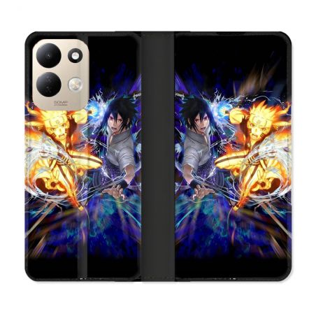 Housse Cuir Portefeuille Pour Xiaomi Redmi 17 4G / 5G Manga Naruto VS