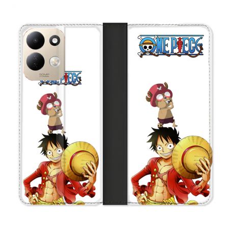 Housse Cuir Portefeuille Pour Xiaomi Redmi 17 4G / 5G Manga One Piece Chopper