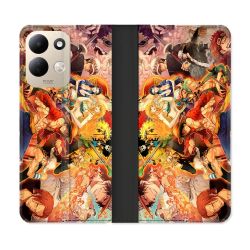 Housse Cuir Portefeuille Pour Xiaomi Redmi 17 4G / 5G Manga One Piece Nakama