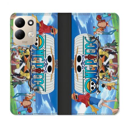 Housse Cuir Portefeuille Pour Xiaomi Redmi 17 4G / 5G Manga One Piece Sunny