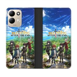 Housse Cuir Portefeuille Pour Xiaomi Redmi 17 4G / 5G Manga The Beginning After The End Affiche