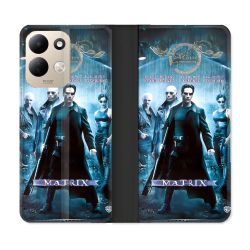 Housse Cuir Portefeuille Pour Xiaomi Redmi 17 4G / 5G Matrix Affiche
