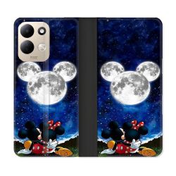 Housse Cuir Portefeuille Pour Xiaomi Redmi 17 4G / 5G Mickey Minnie