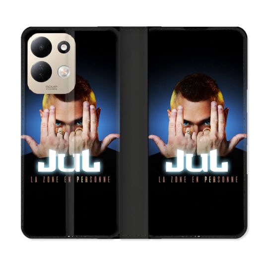 Housse Cuir Portefeuille Pour Xiaomi Redmi 17 4G / 5G Musique Jul Signe