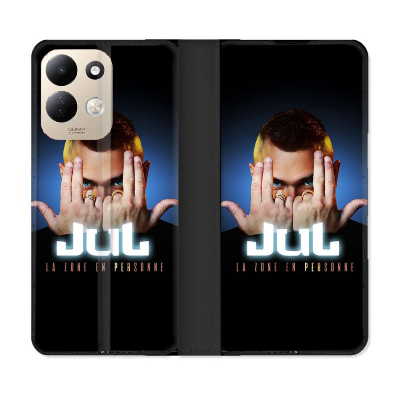 Housse Cuir Portefeuille Pour Xiaomi Redmi 17 4G / 5G Musique Jul Signe