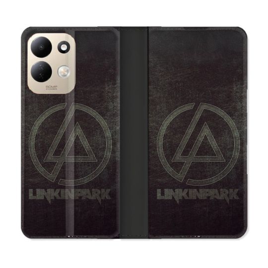 Housse Cuir Portefeuille Pour Xiaomi Redmi 17 4G / 5G Musique Rock Linkin Park