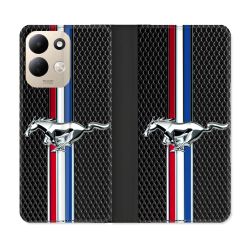 Housse Cuir Portefeuille Pour Xiaomi Redmi 17 4G / 5G Mustang