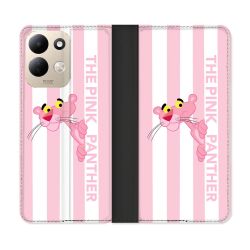 Housse Cuir Portefeuille Pour Xiaomi Redmi 17 4G / 5G Panthere Rose