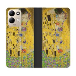 Housse Cuir Portefeuille Pour Xiaomi Redmi 17 4G / 5G Peinture Le Baiser