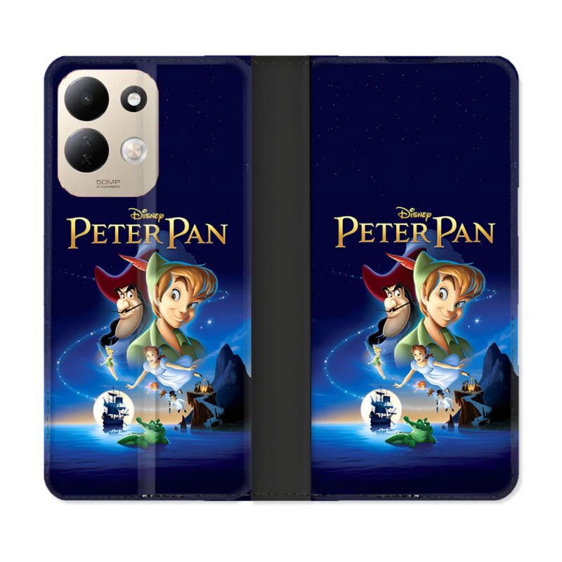 Housse Cuir Portefeuille Pour Xiaomi Redmi 17 4G / 5G Peter Pan Affiche