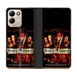 Housse Cuir Portefeuille Pour Xiaomi Redmi 17 4G / 5G Pirate Des Caraibes