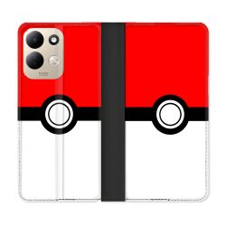 Housse Cuir Portefeuille Pour Xiaomi Redmi 17 4G / 5G Pokemon Pokeball