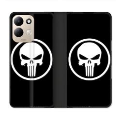 Housse Cuir Portefeuille Pour Xiaomi Redmi 17 4G / 5G Punisher