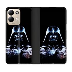 Housse Cuir Portefeuille Pour Xiaomi Redmi 17 4G / 5G Star Wars - Dark Vador Noir
