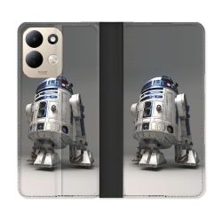 Housse Cuir Portefeuille Pour Xiaomi Redmi 17 4G / 5G Star Wars - R2D2