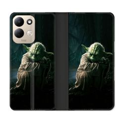 Housse Cuir Portefeuille Pour Xiaomi Redmi 17 4G / 5G Star Wars - Yoda sombre