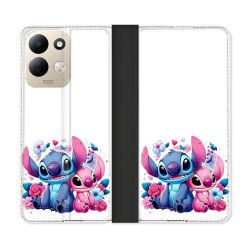 Housse Cuir Portefeuille Pour Xiaomi Redmi 17 4G / 5G Stitch Love