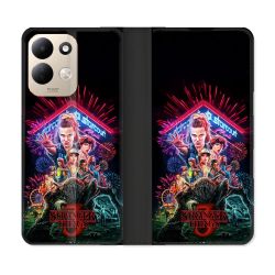 Housse Cuir Portefeuille Pour Xiaomi Redmi 17 4G / 5G Stranger Things Affiche 3