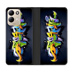Housse Cuir Portefeuille Pour Xiaomi Redmi 17 4G / 5G Street Art Graffiti