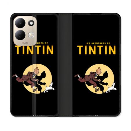 Housse Cuir Portefeuille Pour Xiaomi Redmi 17 4G / 5G Tintin Classique