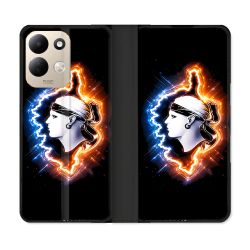 Housse Cuir Portefeuille Pour Xiaomi Redmi 17 4G / 5G Voyage Corse Brillante