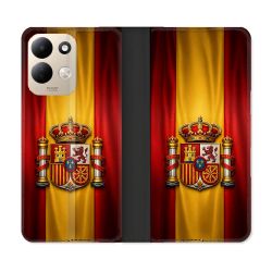 Housse Cuir Portefeuille Pour Xiaomi Redmi 17 4G / 5G Voyage Drapeau Espagne