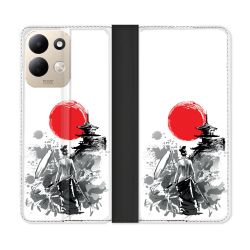 Housse Cuir Portefeuille Pour Xiaomi Redmi 17 4G / 5G Voyage Japon Femme
