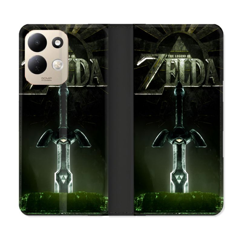 Housse Cuir Portefeuille Pour Xiaomi Redmi 17 4G / 5G Zelda