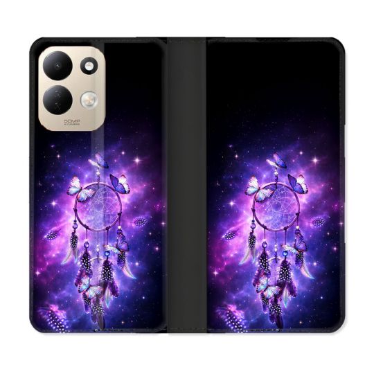 Housse Cuir Portefeuille Pour Xiaomi Redmi 17 4G / 5G Zen Attrape Reve Papillon 2026