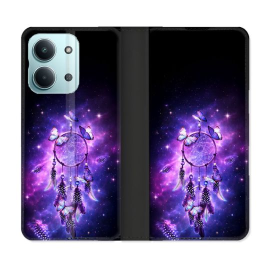 Housse Cuir Portefeuille Pour Xiaomi Redmi 17C 5G Zen Attrape Reve Papillon 2026