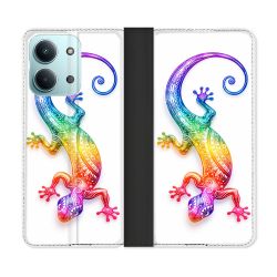 Housse Cuir Portefeuille Pour Xiaomi Redmi 17C 5G Animal Salamandre Color 2026