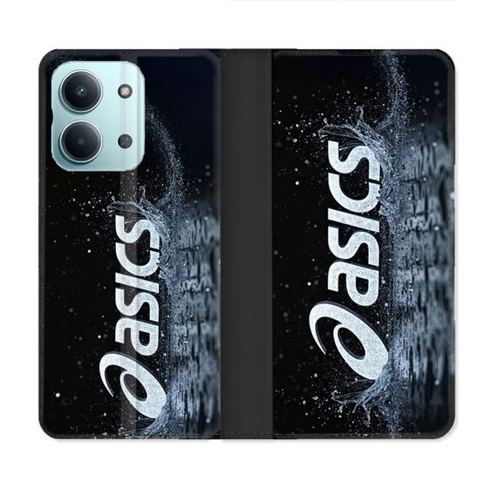 Housse Cuir Portefeuille Pour Xiaomi Redmi 17C 5G Asics