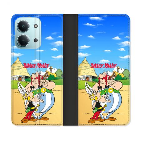 Housse Cuir Portefeuille Pour Xiaomi Redmi 17C 5G Astérix Obélix Color