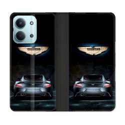 Housse Cuir Portefeuille Pour Xiaomi Redmi 17C 5G Aston Martin