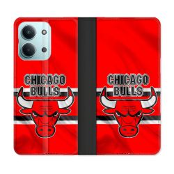 Housse Cuir Portefeuille Pour Xiaomi Redmi 17C 5G Basket Chicago Bulls