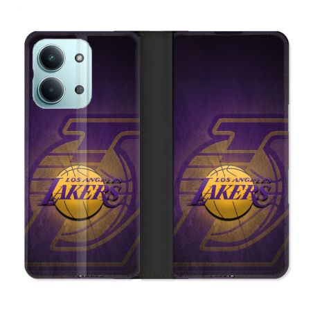 Housse Cuir Portefeuille Pour Xiaomi Redmi 17C 5G Basket Los Angeles Lakers