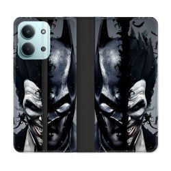 Housse Cuir Portefeuille Pour Xiaomi Redmi 17C 5G Batman Joker