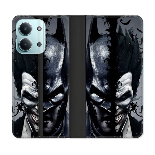 Housse Cuir Portefeuille Pour Xiaomi Redmi 17C 5G Batman Joker