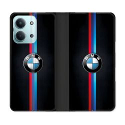 Housse Cuir Portefeuille Pour Xiaomi Redmi 17C 5G BMW Logo