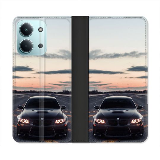 Housse Cuir Portefeuille Pour Xiaomi Redmi 17C 5G BMW Serie