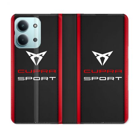 Housse Cuir Portefeuille Pour Xiaomi Redmi 17C 5G Cupra