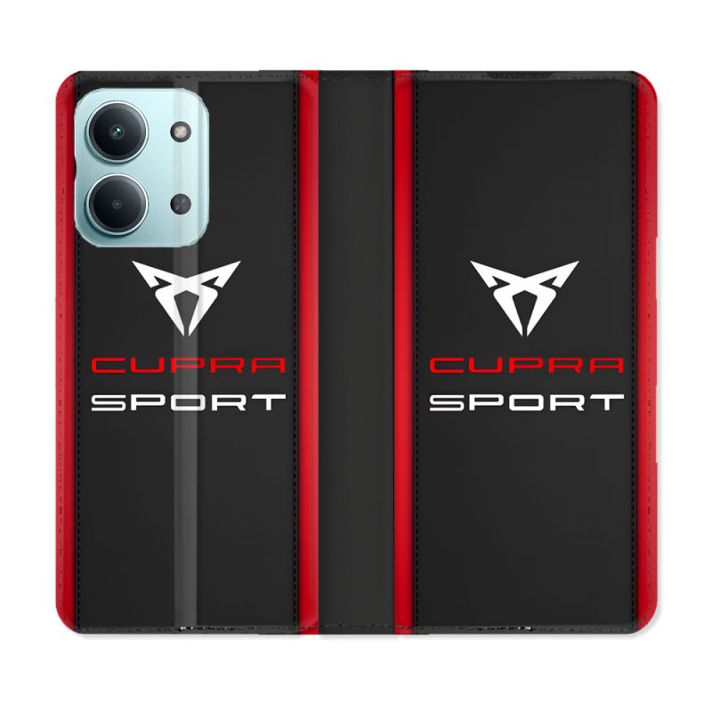 Housse Cuir Portefeuille Pour Xiaomi Redmi 17C 5G Cupra