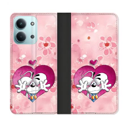 Housse Cuir Portefeuille Pour Xiaomi Redmi 17C 5G Didll Love