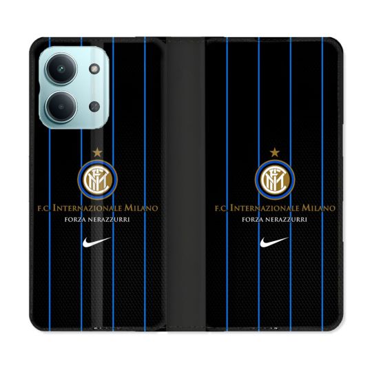 Housse Cuir Portefeuille Pour Xiaomi Redmi 17C 5G Foot Inter Milan