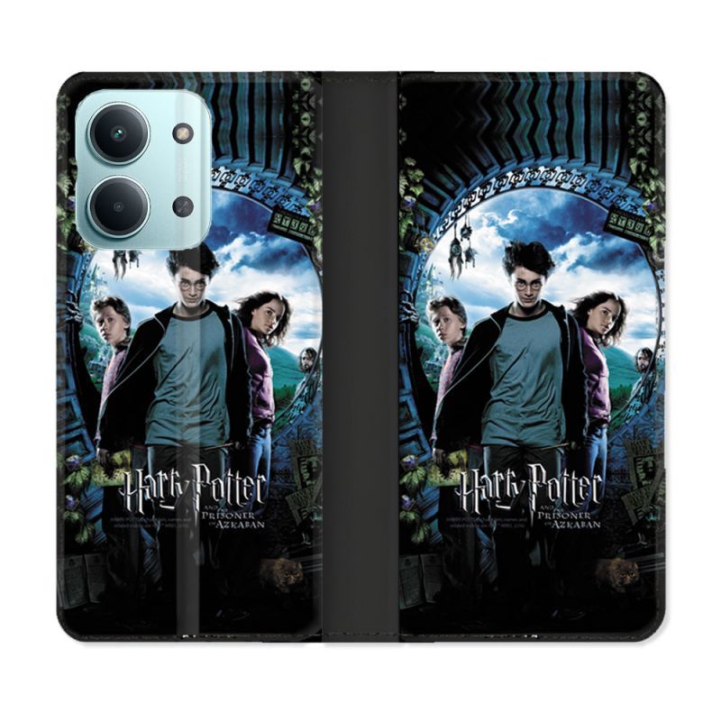 Housse Cuir Portefeuille Pour Xiaomi Redmi 17C 5G Harry Potter Azkaban