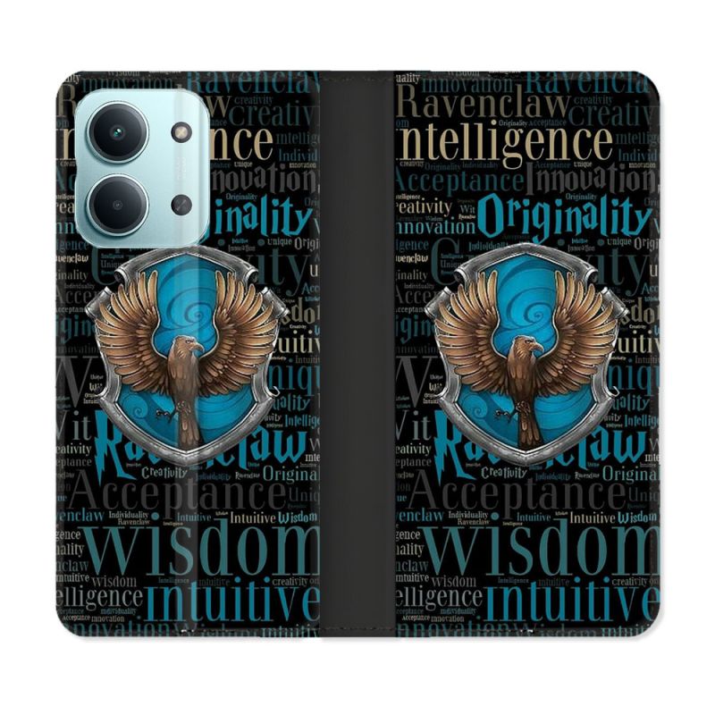 Housse Cuir Portefeuille Pour Xiaomi Redmi 17C 5G Harry Potter Serdaigle
