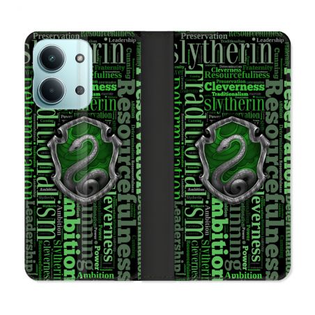 Housse Cuir Portefeuille Pour Xiaomi Redmi 17C 5G Harry Potter Serpentar